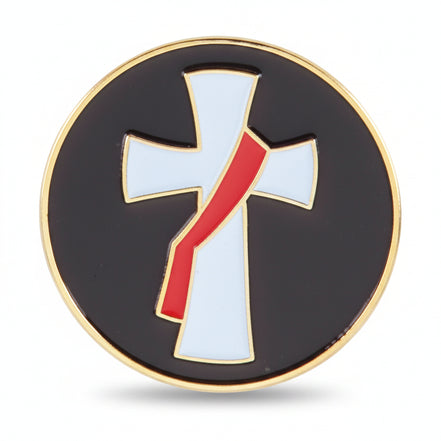 Deacon Cross Golf Ball Marker