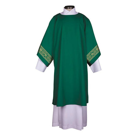 San Damiano Poly Woven Bands Collection Dalmatic with Matching Stole