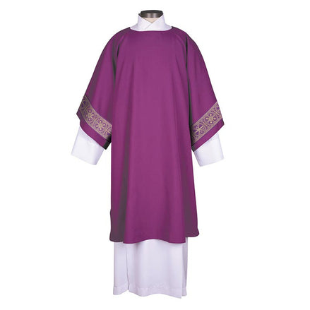 San Damiano Poly Woven Bands Collection Dalmatic with Matching Stole