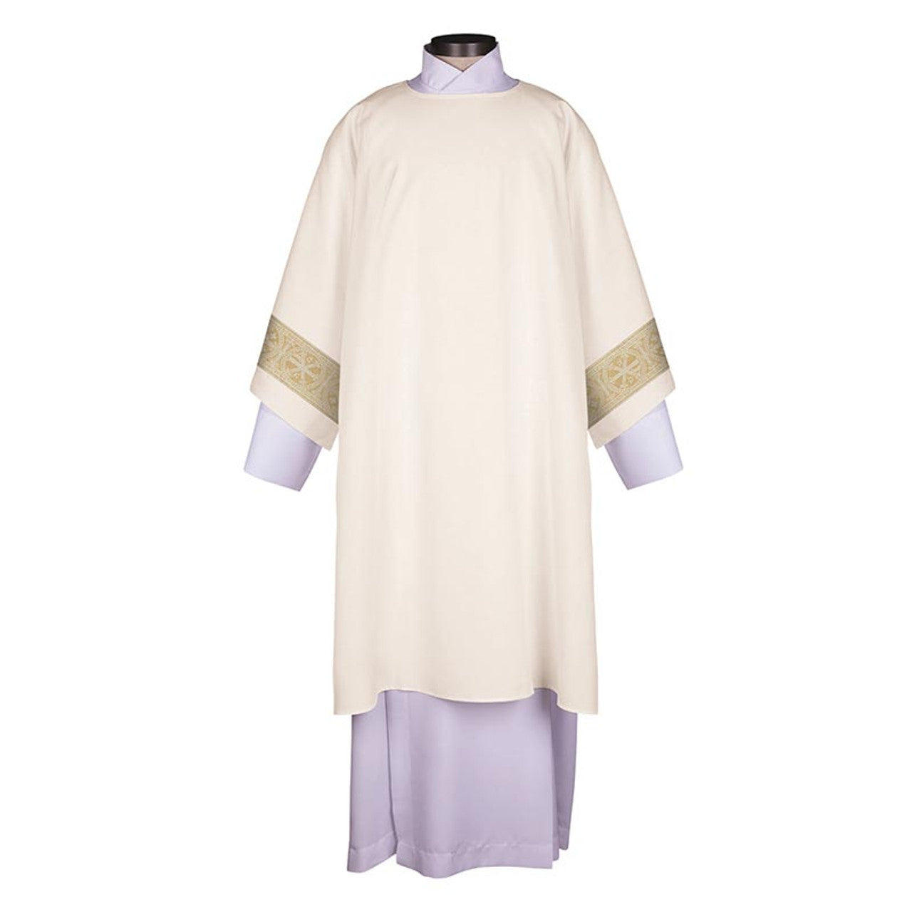 San Damiano Poly Woven Bands Collection Dalmatic with Matching Stole