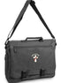 Deacon Cross Embroidered Port Authority Messenger Briefcase – Black