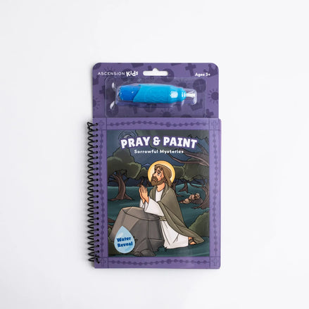 Pray and Paint: Sorrowful Mysteries of the Rosary Water Reveal