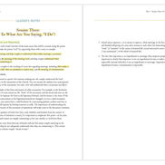 God's Plan for Love, Leader's Guide
