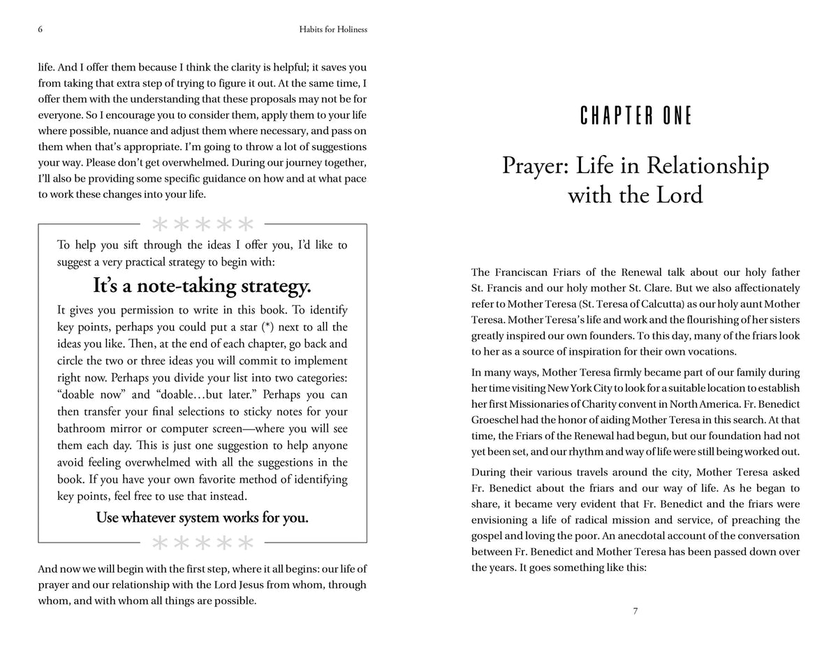 Habits for Holiness: Small Steps for Making Big Spiritual Progress