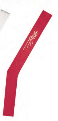 Holy Spirit Red Deacon Stole