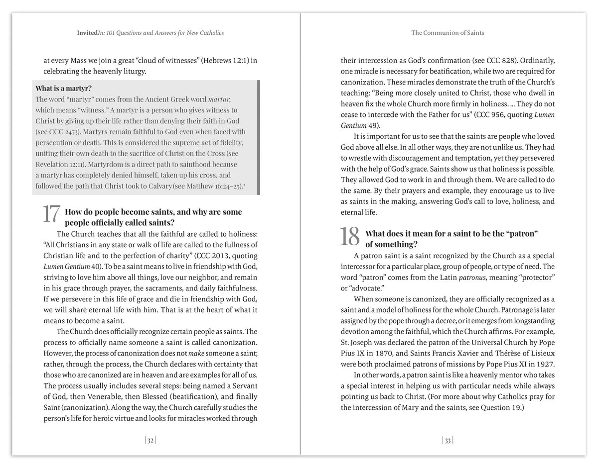 Invited In interior pages 32 and 33