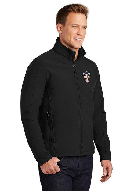 Port Authority Deacon Cross Embroidered Medium-Weight - Spring/Fall Core Soft Shell Jacket