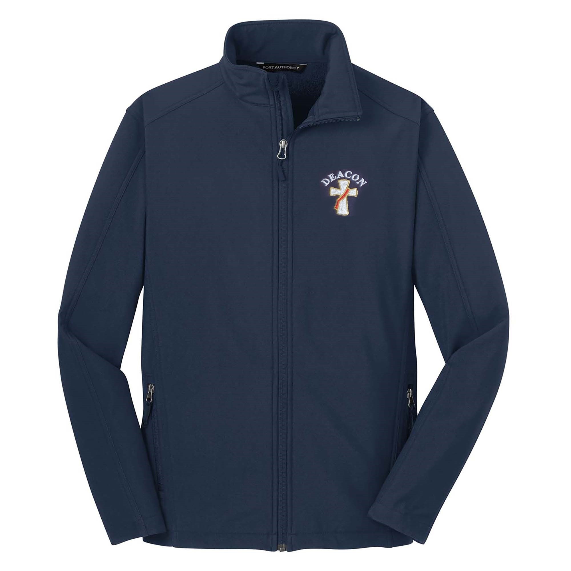 Port Authority Deacon Cross Embroidered Medium-Weight - Spring/Fall Core Soft Shell Jacket