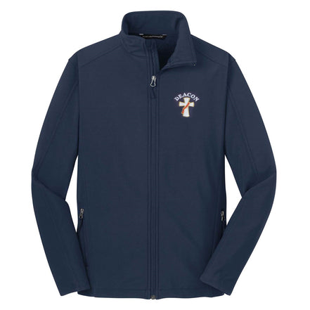 Port Authority Deacon Cross Embroidered Medium-Weight - Spring/Fall Core Soft Shell Jacket