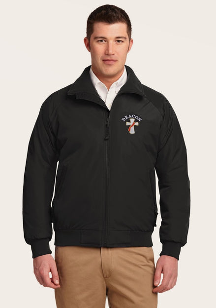 Port Authority Deacon Cross Embroidered Colder Weather Wear Challenger Jacket