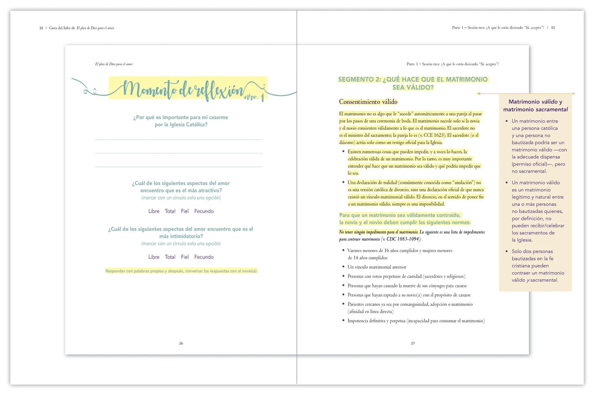 God's Plan for Love, Leader's Guide