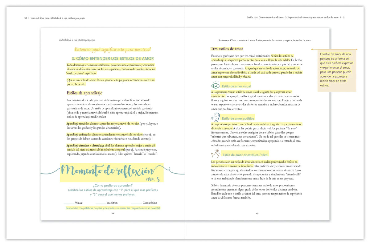 Life Skills for Couples, Leader's Guide