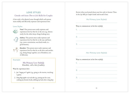 Joy-Filled Marriage, Couple’s Journal