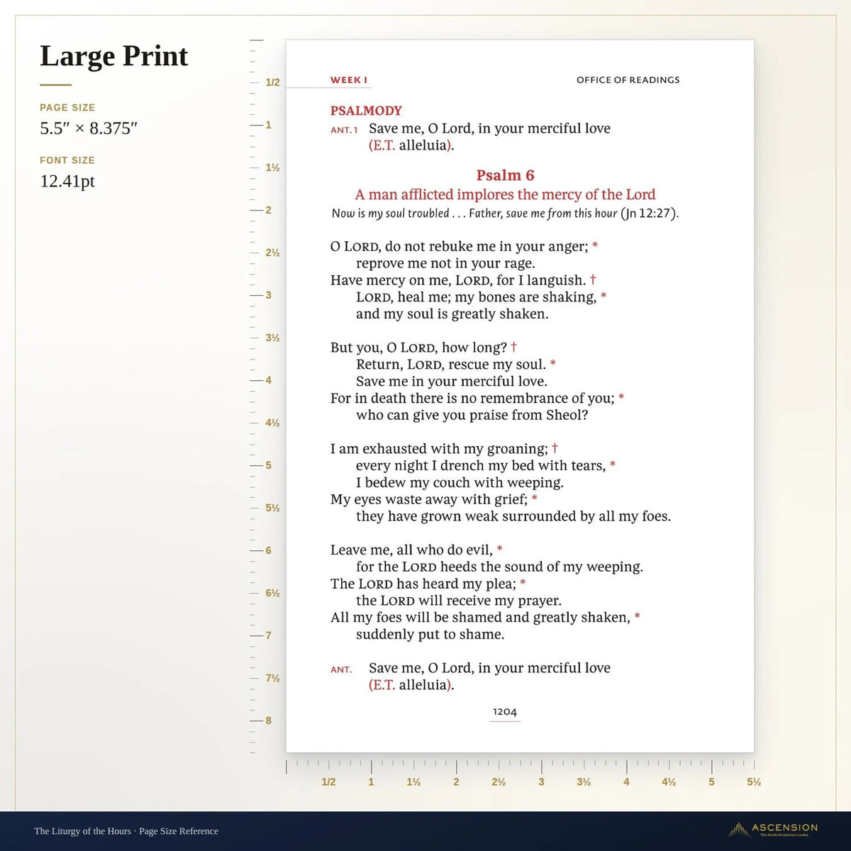 The Liturgy of the Hours, Second Edition - Volume I