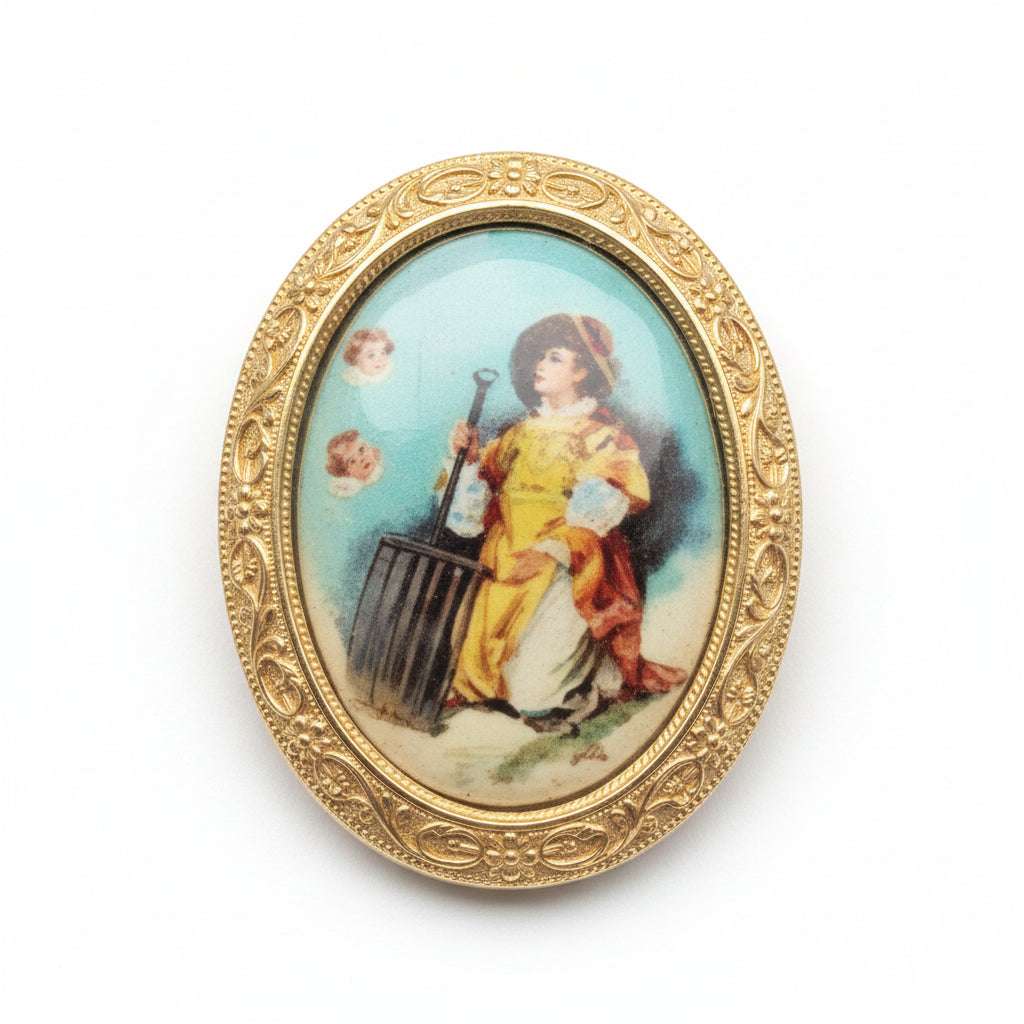St Lawrence - Deacon of the Church -  Lapel Pin (Cromo/Milan, Italy)