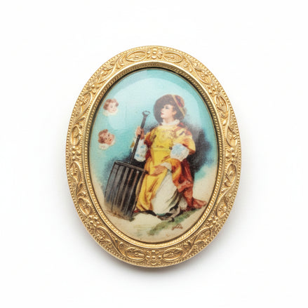 St Lawrence - Deacon of the Church -  Lapel Pin (Cromo/Milan, Italy)