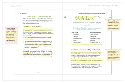 Life Skills for Couples, Leader's Guide