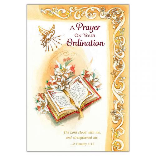 Ordination Card for Priest/Deacon/Minister (53058)
