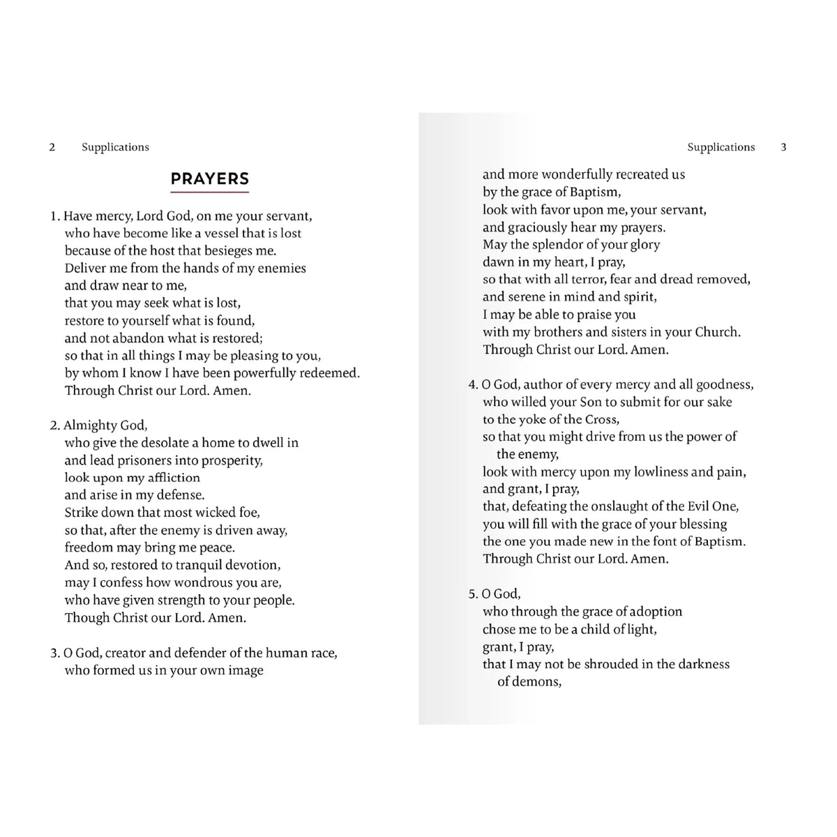 Prayers to Protect Us: A Collection of Prayers, Litanies, Hymns, and Readings