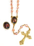 Holy Family Rosary & Lapel Pin Set (Made in Italy)