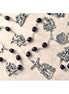Wood Bead Rosary 'Via Crucis' Stations of the Cross