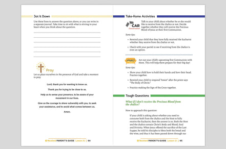 Received: Your Journey to First Communion Parent's Guide