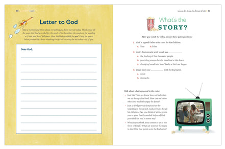 Received Second Edition: Your Journey to First Communion Student Workbook only
