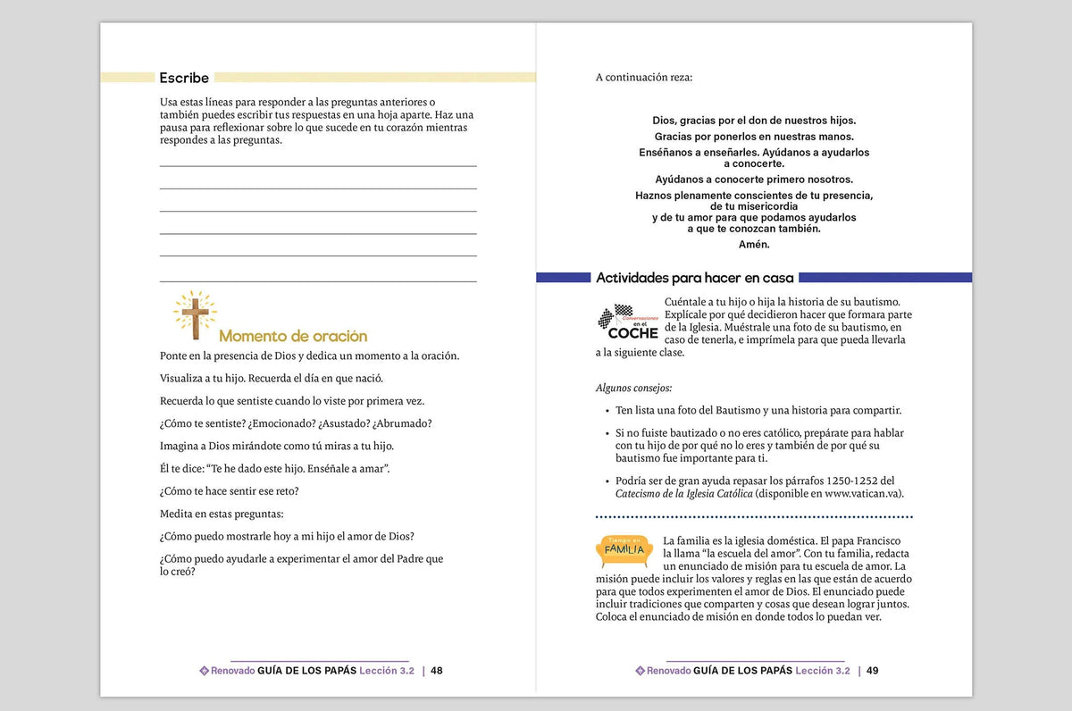 Renewed: Your Journey to First Reconciliation Parent's Guide