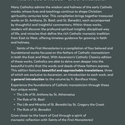 Saints of the First Monasteries (Catholic Classics)