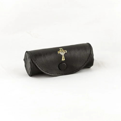 Leather Oil Stock Case - Triple