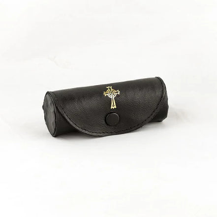 Leather Oil Stock Case - Triple