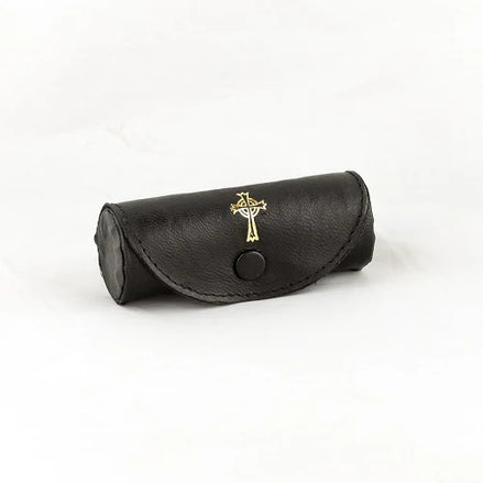 Leather Oil Stock Case - Triple