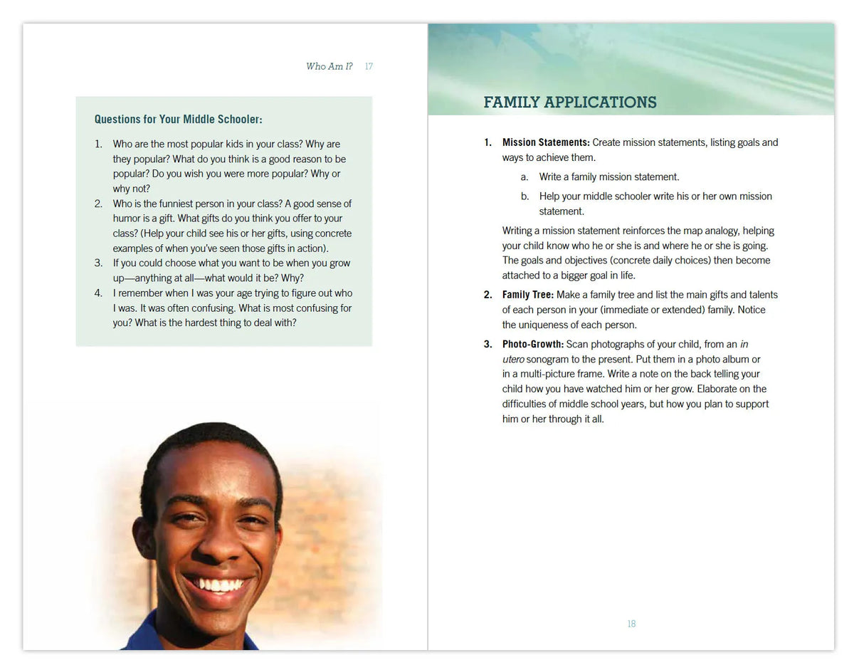 Theology of the Body for Teens: Middle School Edition Parent's Guide