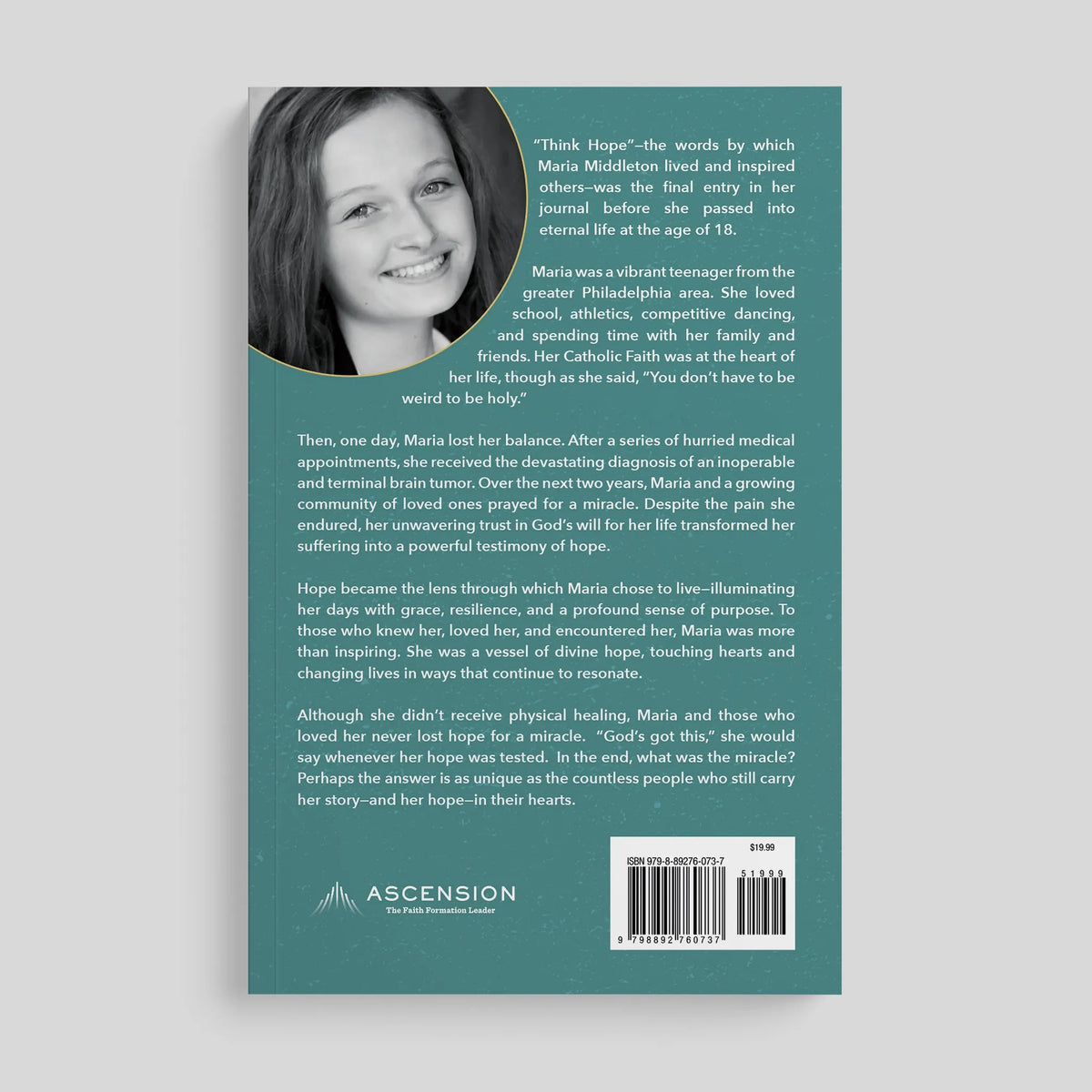 Think Hope: Maria Middleton's Life of Unyielding Trust in God