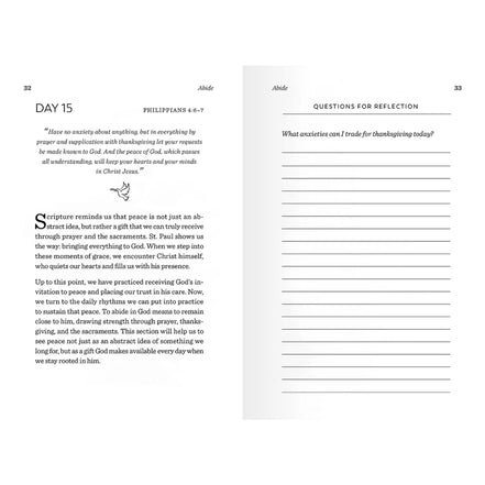 Peace in His Presence: A 30-Day Journey to Finding Peace and Trust in Scripture