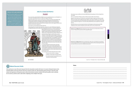 Venture: The Bible Timeline for High School, Leader's Guide