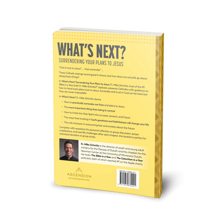 What's Next? Surrendering Your Plans to Jesus