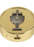 Chalice Embossed Pyx - Holds 10 Hosts
