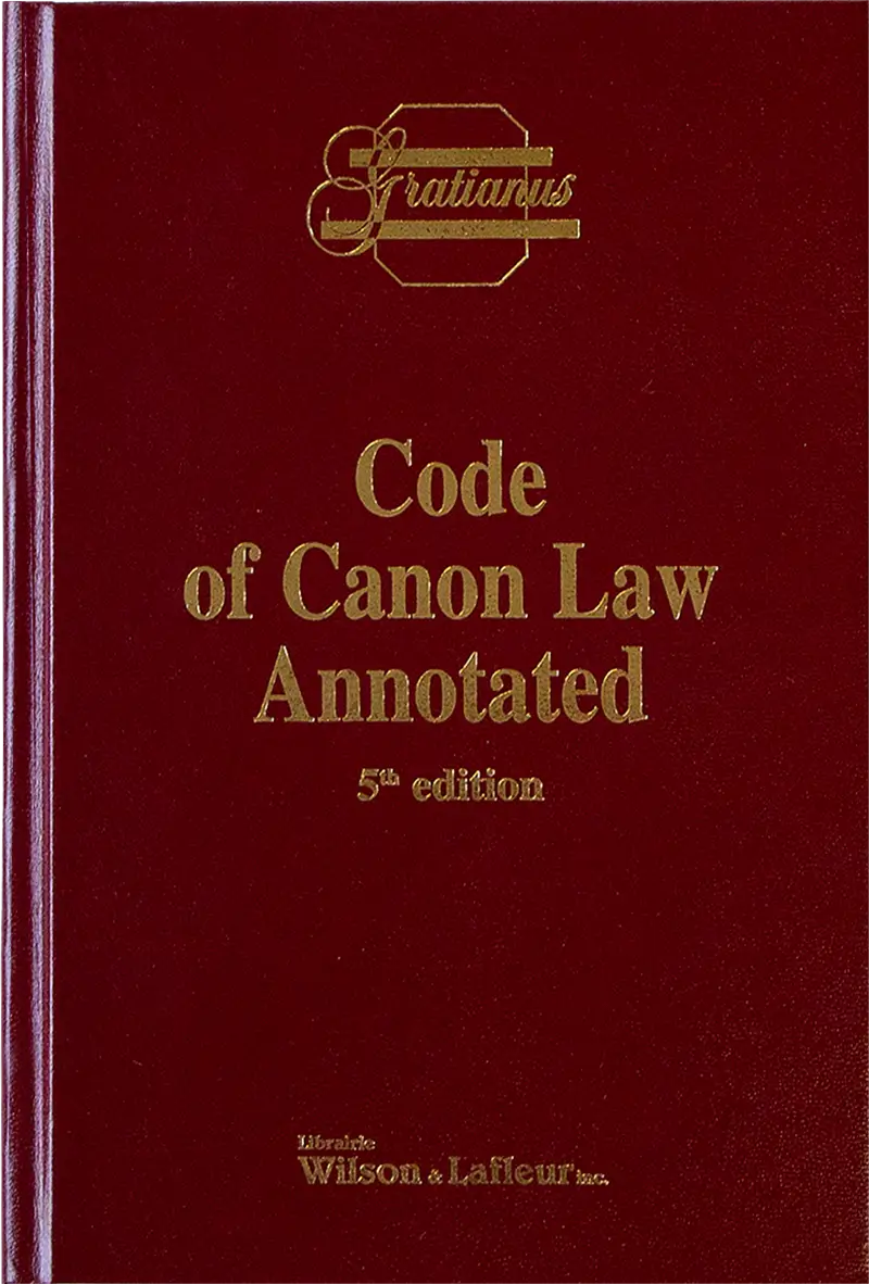 Code of Canon Law Annotated – 5th Edition