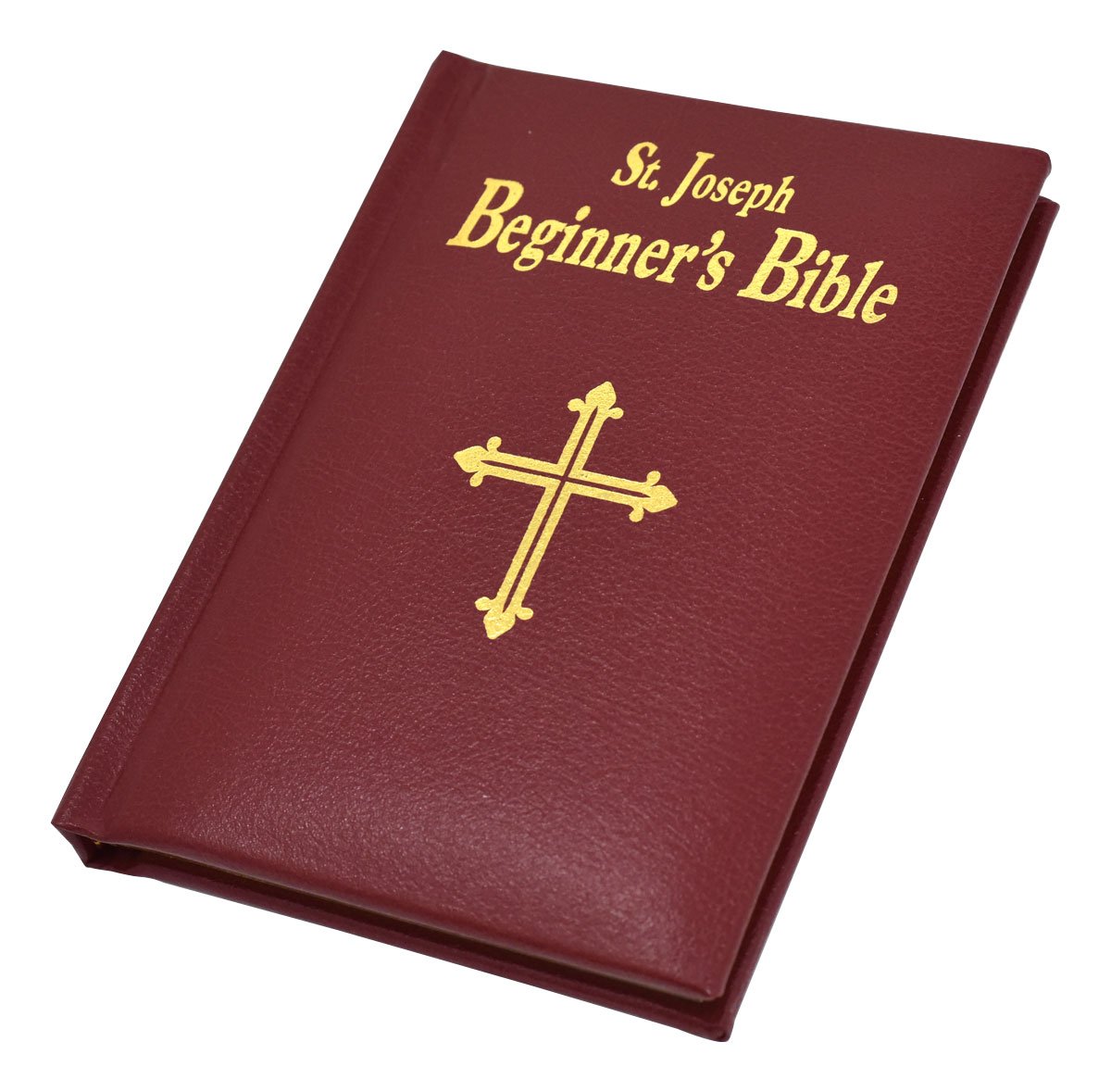 St. Joseph Beginner's Bible - Imitation Leather - Burgundy image 1
