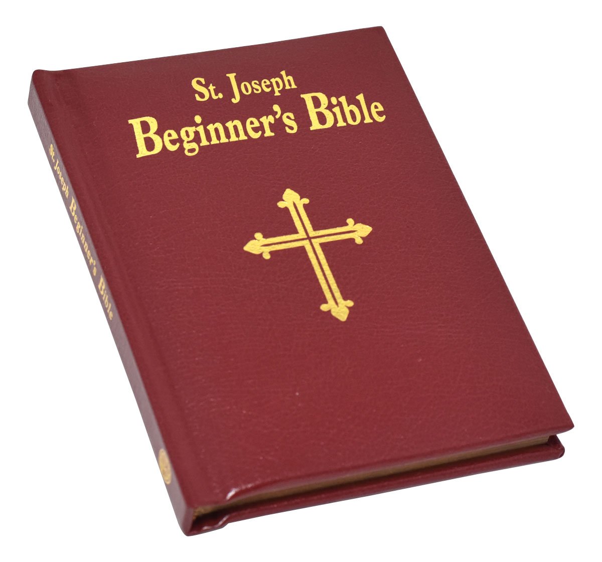 St. Joseph Beginner's Bible - Imitation Leather - Burgundy image 2