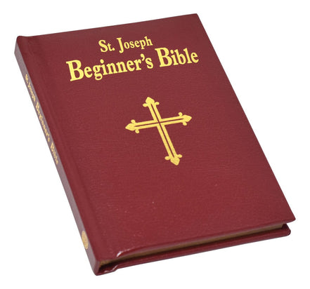 St. Joseph Beginner's Bible - Imitation Leather - Burgundy image 2