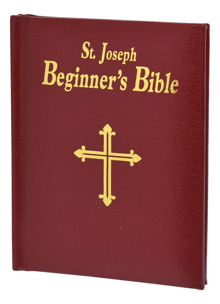 St. Joseph Beginner's Bible - Imitation Leather - Burgundy image 3