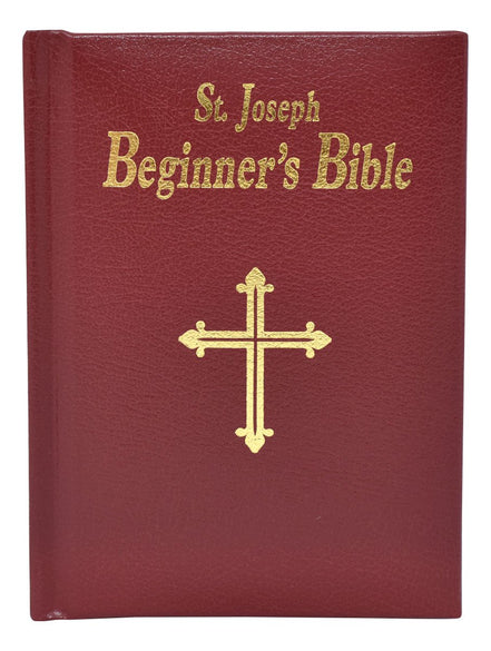 St. Joseph Beginner's Bible - Imitation Leather - Burgundy image 5
