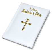 St. Joseph Beginner's Bible - Imitation Leather - White image 1