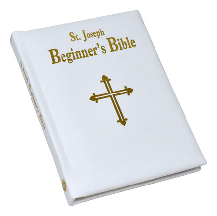 St. Joseph Beginner's Bible - Imitation Leather - White image 2