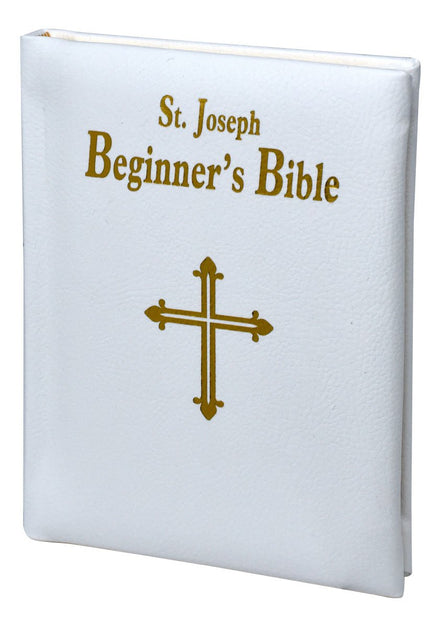 St. Joseph Beginner's Bible - Imitation Leather - White image 3