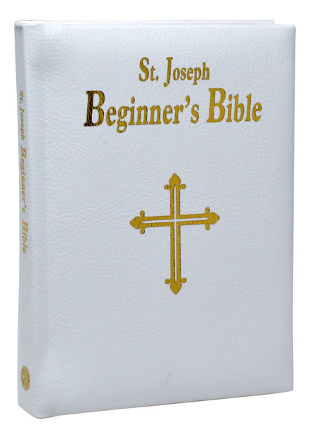 St. Joseph Beginner's Bible - Imitation Leather - White image 4