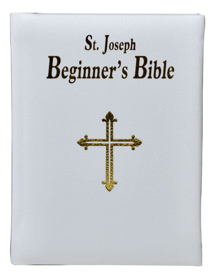 St. Joseph Beginner's Bible - Imitation Leather - White image 5