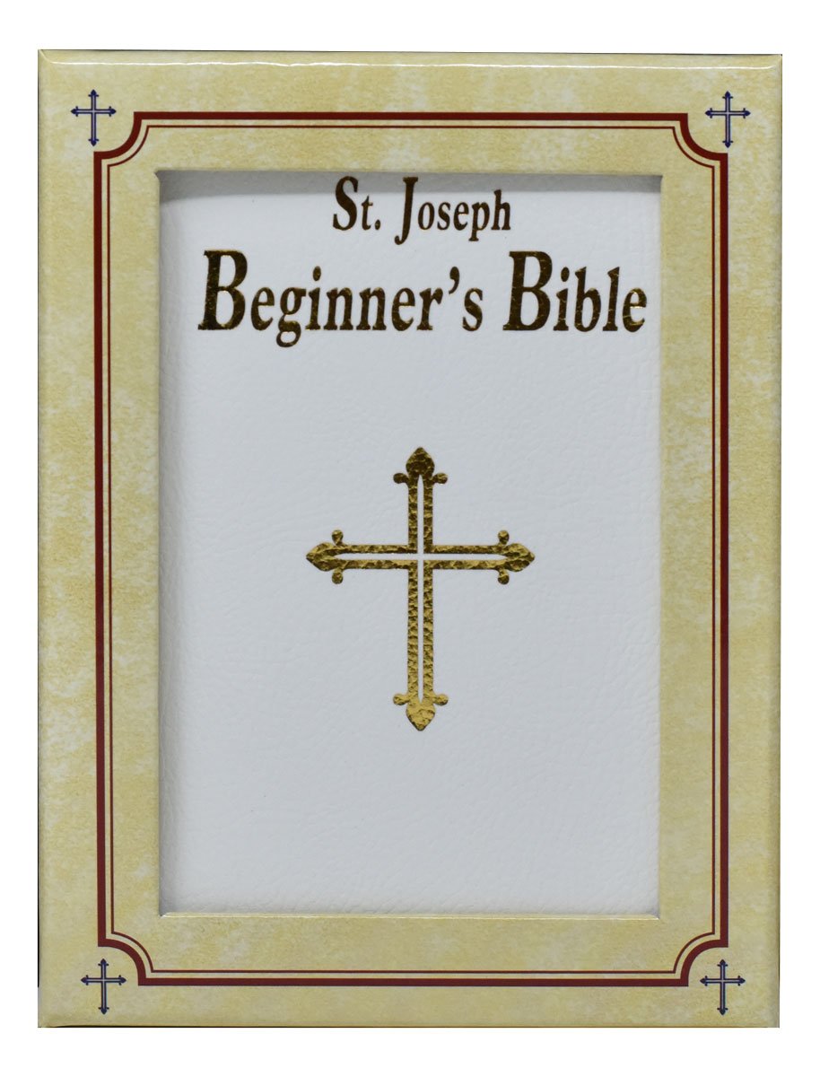 St. Joseph Beginner's Bible - Imitation Leather - White image 7